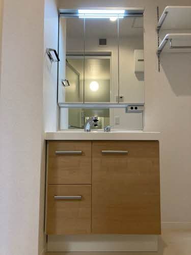 洗面設備　※別のお部屋のお写真です。御参考までに。