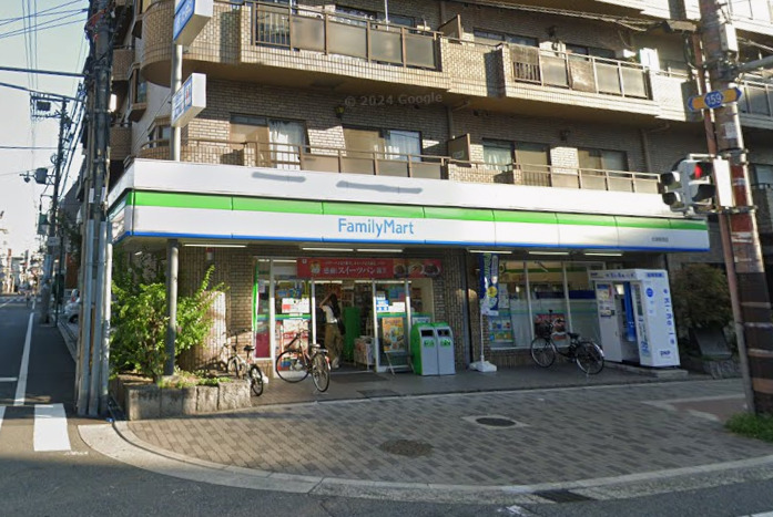 コンビニ　ファミリーマート 北巽駅西店（コンビニ）まで198m