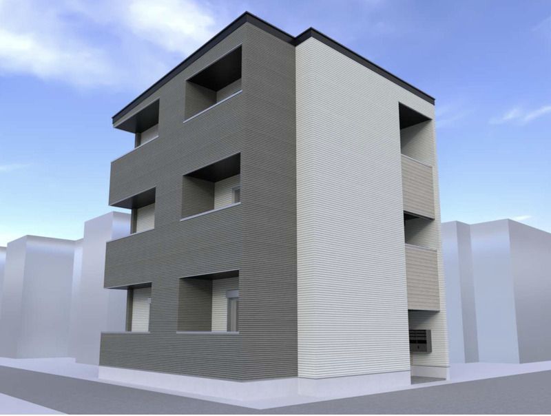 建物外観　外観パースです。