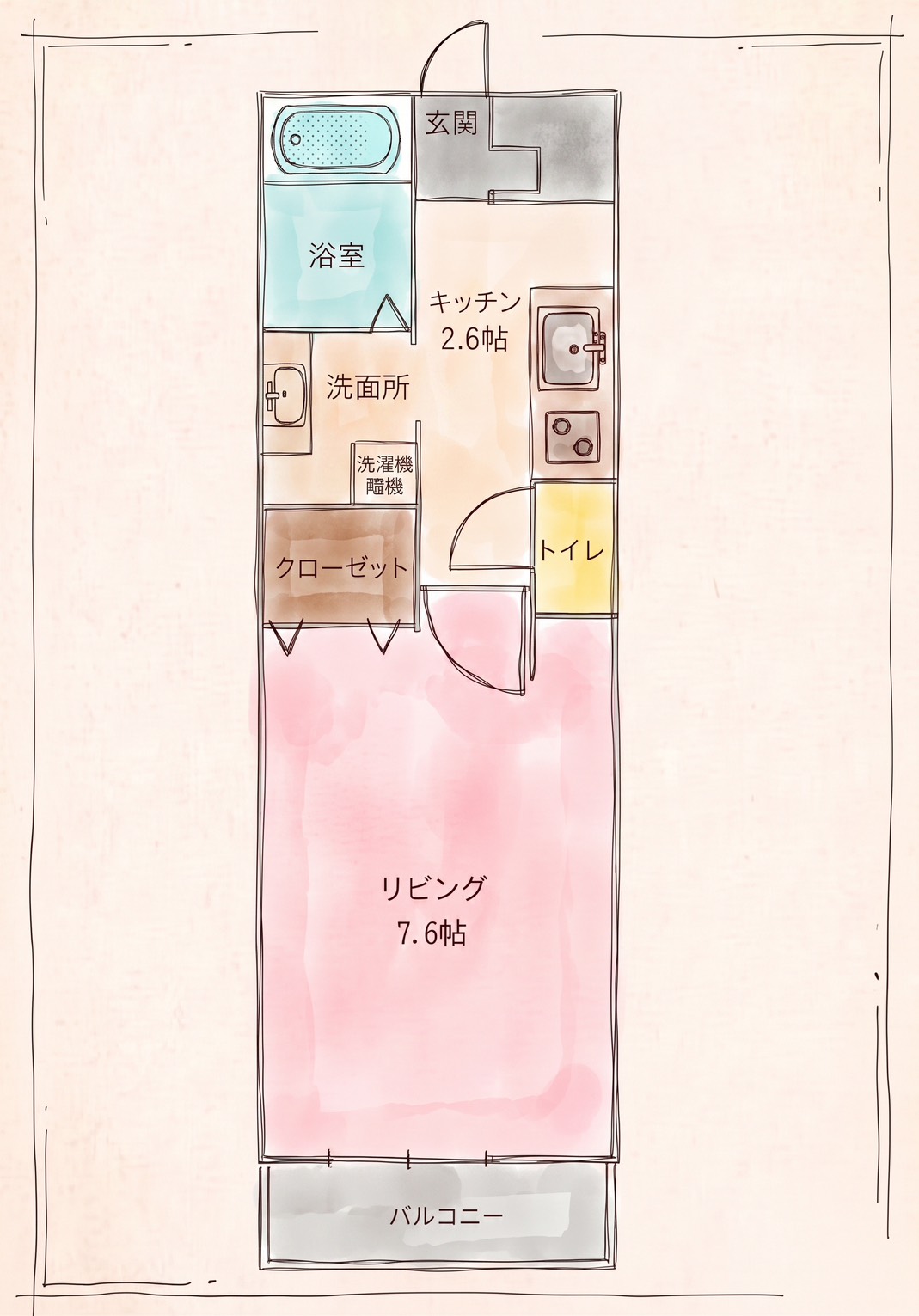 Mimeの間取り写真