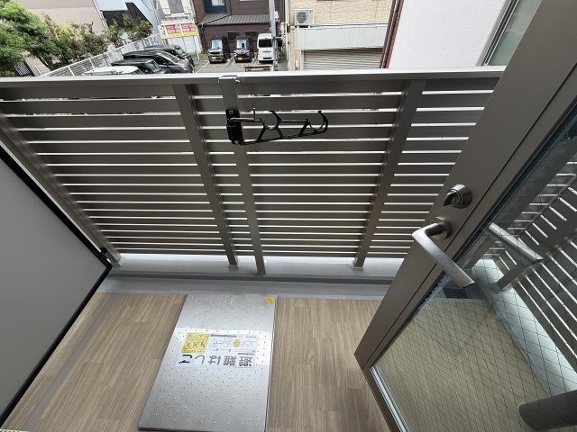 バルコニー　バルコニーがあります