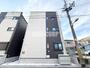 建物外観　2025年完成、大手ハウスメーカー施工のデザイナーズアパート