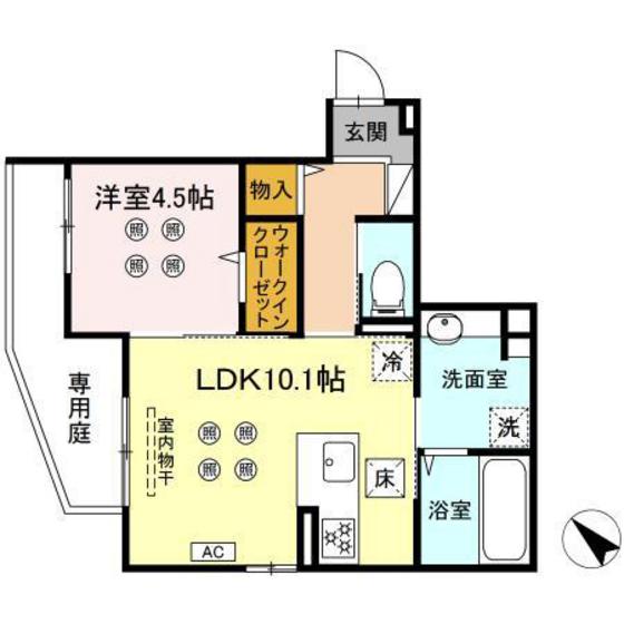 SHINYA BLDG.Vの間取り写真