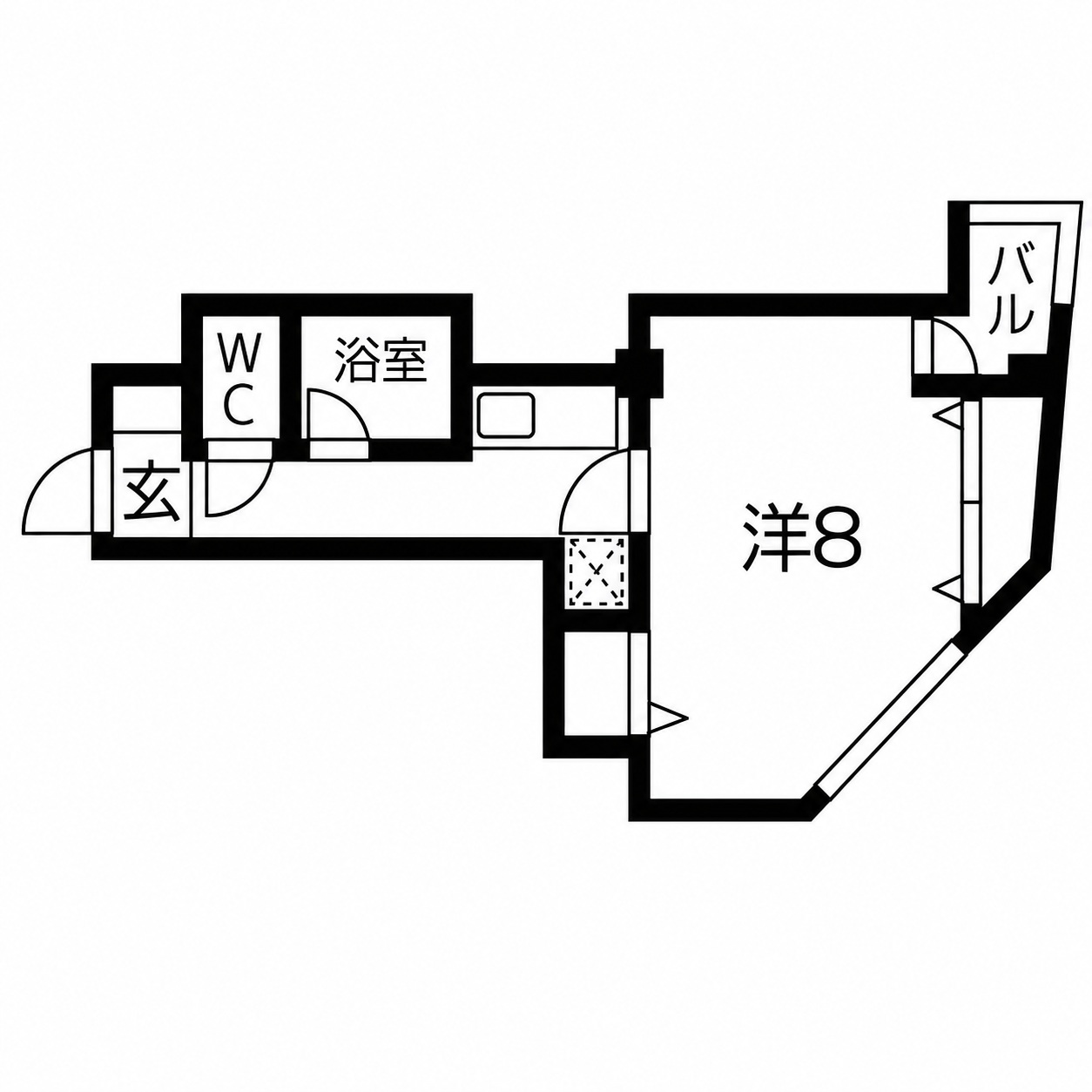 エルパラッツオ日本橋の間取り写真