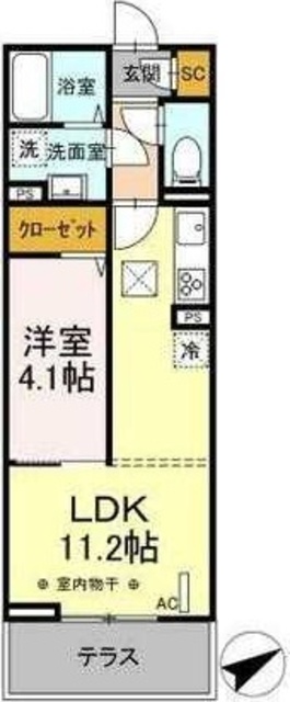 コンフォール東橋本2丁目の間取り写真