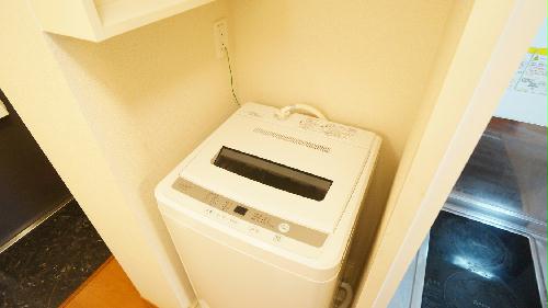 その他　便利な室内洗濯機置き場♪