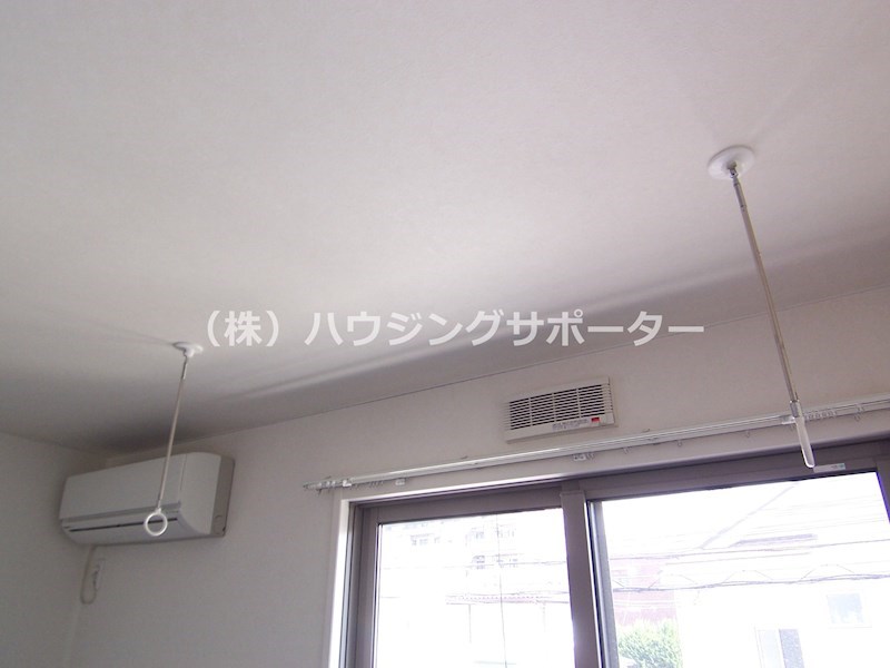 その他設備　室内物干し機能あります