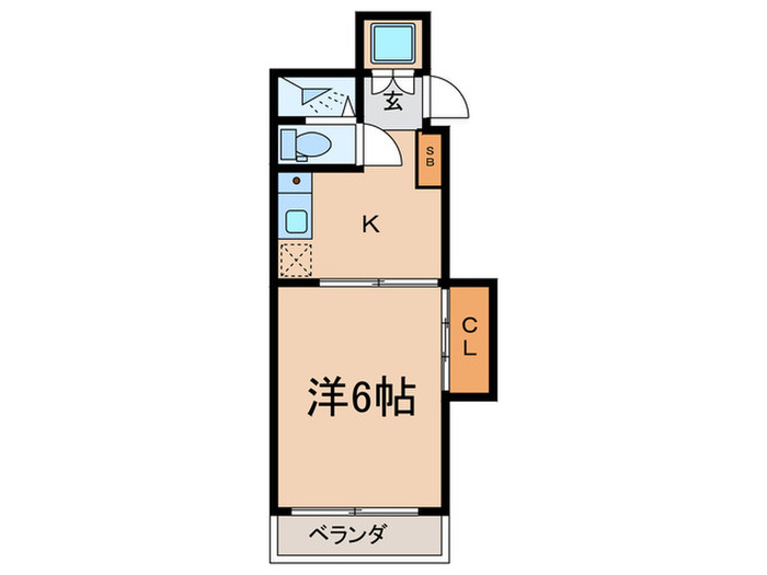 川島マンションの間取り写真
