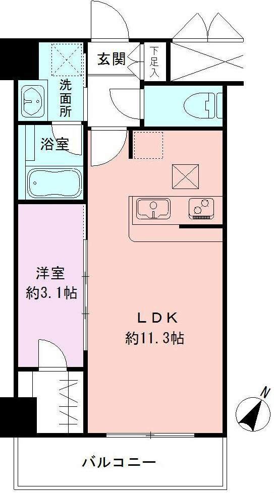 BUENA明石通の間取り写真