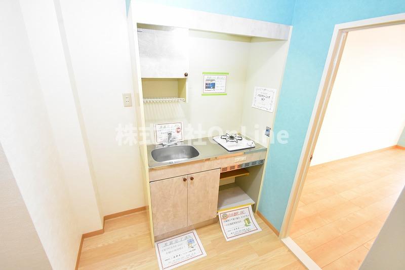 近鉄大阪線 布施駅 徒歩5分 7階建 築33年のキッチン写真
