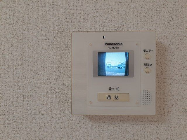 セキュリティ　モニタ付インターホンです。