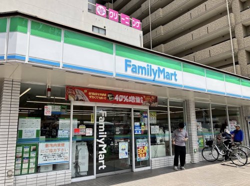 コンビニ　ファミリーマート 鶴舞店（コンビニ）まで277m