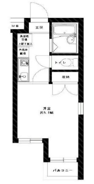 ベルテ・Fの間取り写真