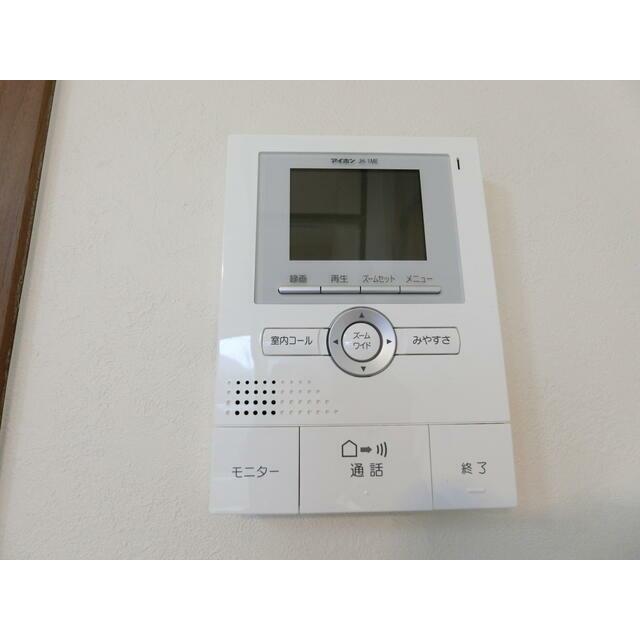 セキュリティ　モニター付きインターホン
