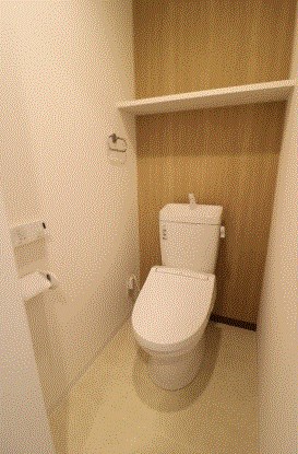 地下鉄箱崎線 呉服町駅 徒歩10分 9階建 築3年のトイレ写真