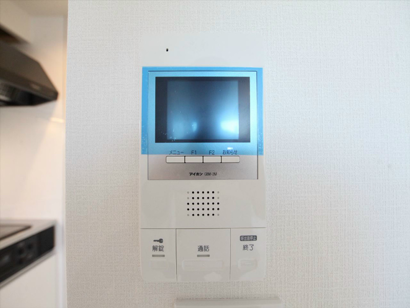 セキュリティ　ＴＶモニター付インターホン　同仕様写真