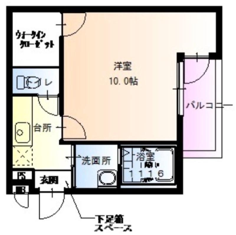 フジパレス諏訪ノ森1番館の間取り写真
