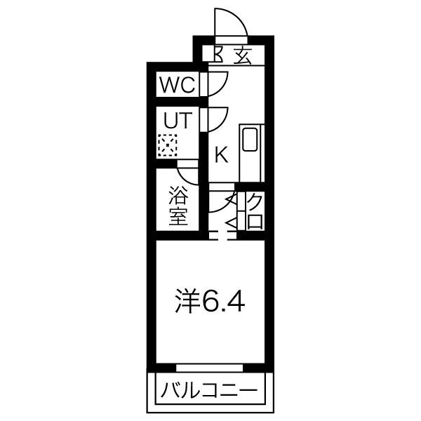 Sky Court Premierの間取り写真