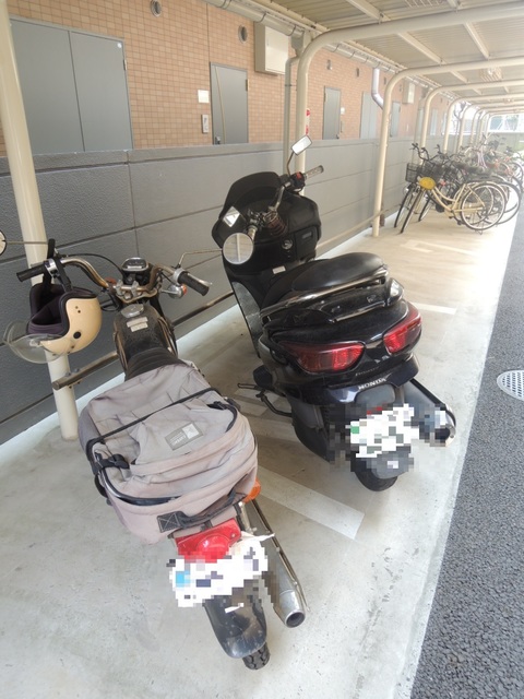 その他共有部分　バイク置場