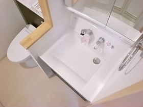 洗面設備　同施工サンプル画像