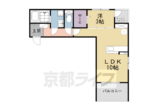 TSプレイス大住の間取り写真