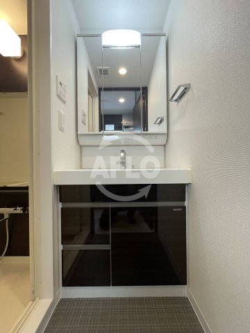 洗面設備　エステムコートディアシティWEST　洗面所