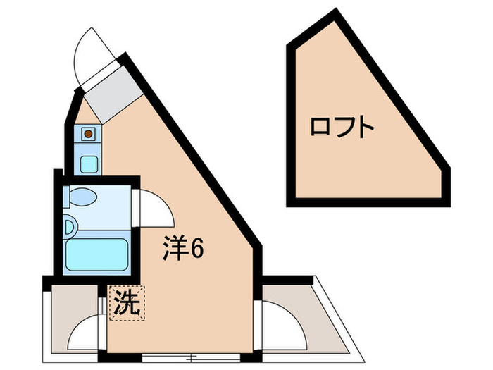 パライーソ上用賀の間取り写真