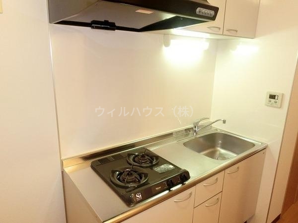 キッチン　２口ガスコンロです！