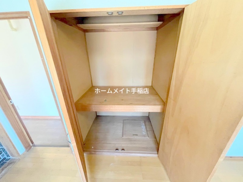 収納　収納スペースでございます！
