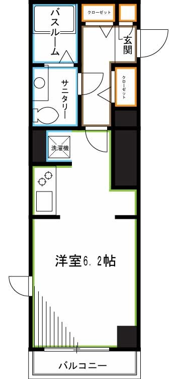 イーストヒルズ小金井の間取り写真