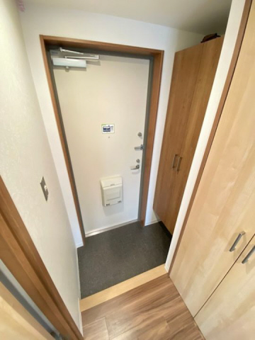玄関　明るい玄関です