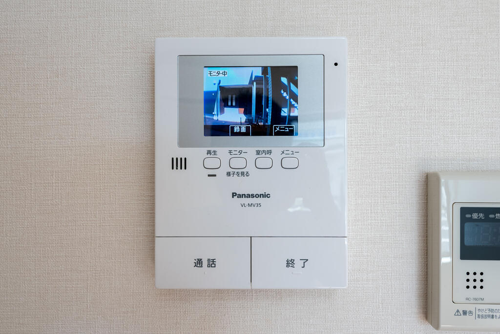 セキュリティ　モニター付インターホン