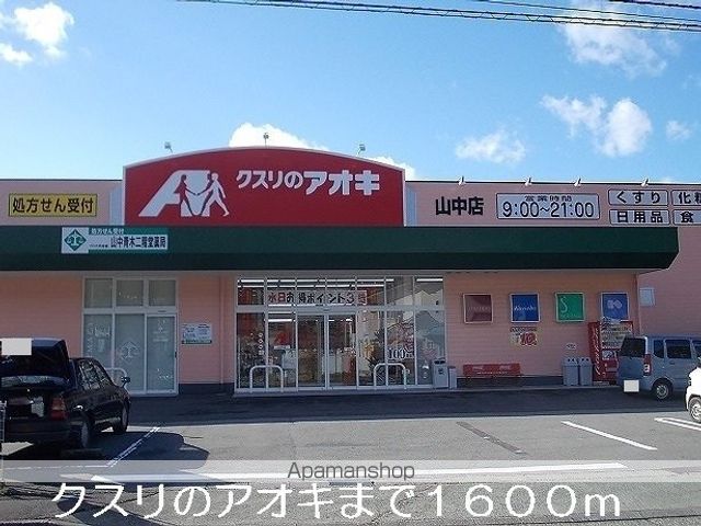 ドラックストア　クスリのアオキ（ドラッグストア）まで1600m
