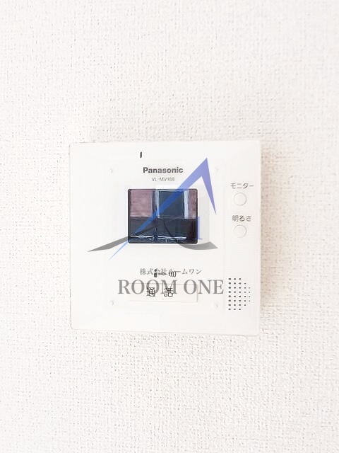 セキュリティ　モニター付きインターホンです。