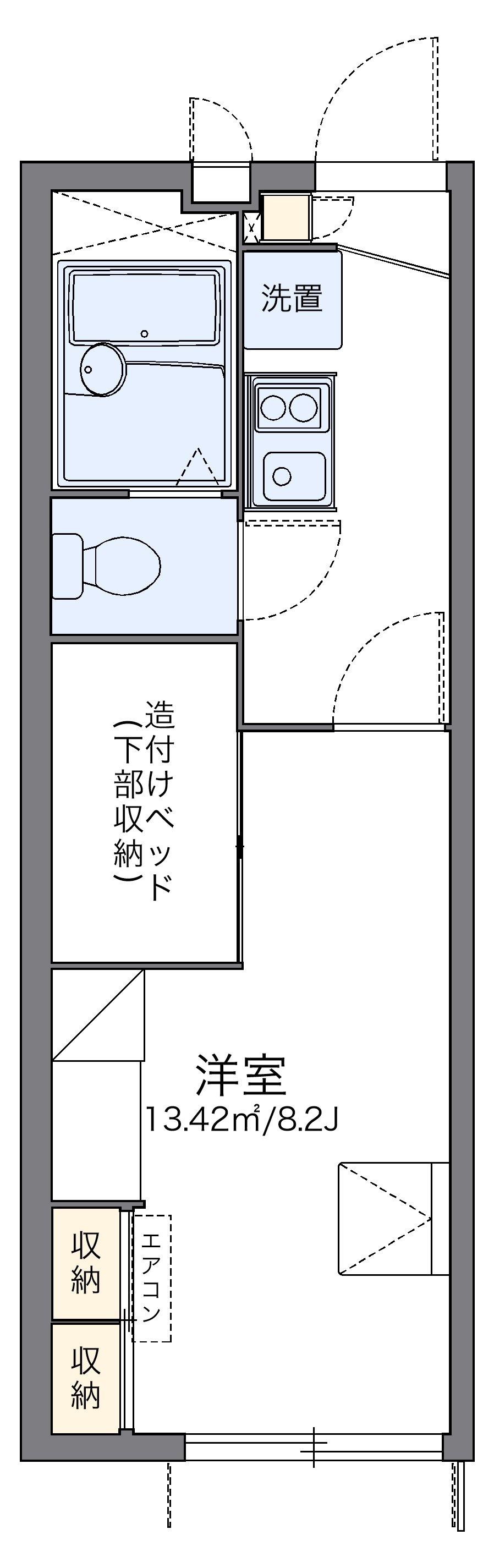 山陽電鉄本線 別府駅 徒歩10分 2階建 築18年の間取り写真