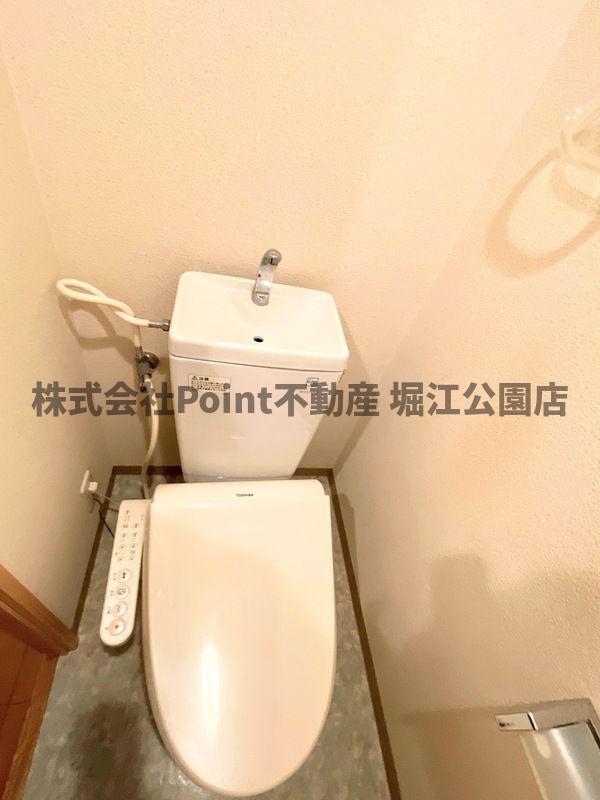 地下鉄中央線 阿波座駅 徒歩5分 11階建 築22年のトイレ写真