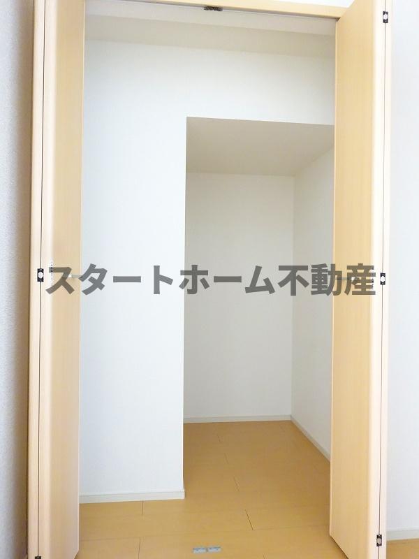 収納　収納のためのスペースです