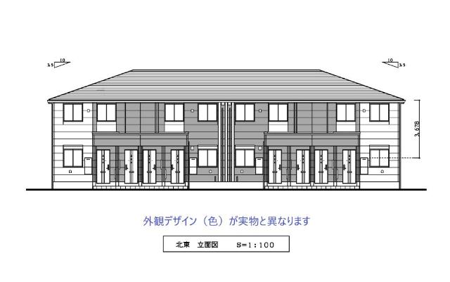 建物外観　完成予想図