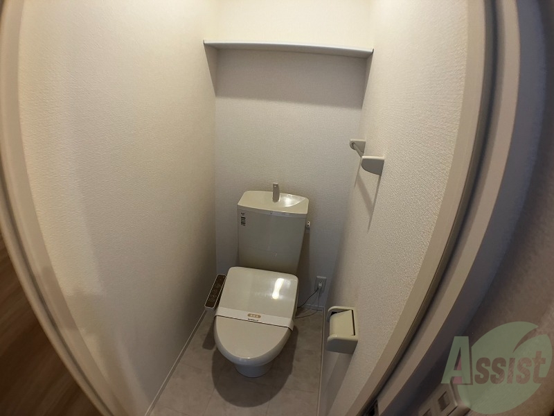 トイレ　トイレはウォシュレット機能付き。シャワートイレは日本の宝。