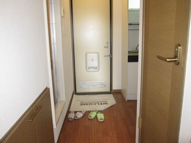 ハイムリベェールの玄関写真