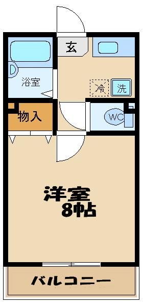 ハイムリベェールの間取り写真