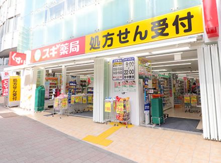 ドラックストア　スギ薬局中野中央店（ドラッグストア）まで402m