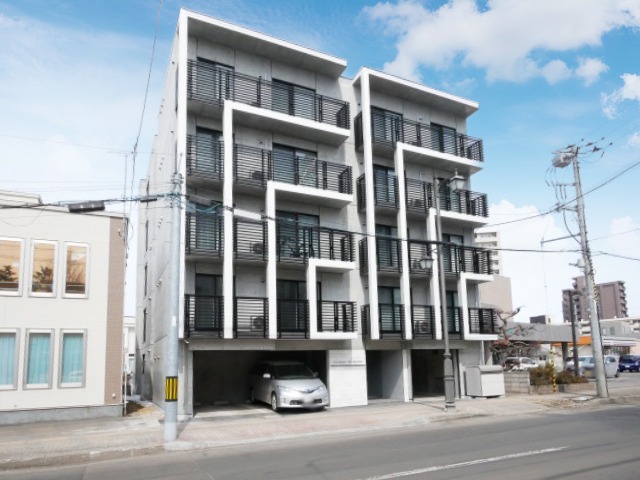 建物外観　☆物件名【グランジ厚別】とお伝えください！