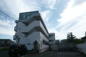 田原市神戸町のマンションの建物外観
