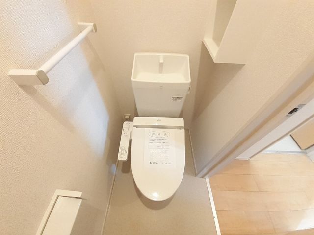 【伊佐市大口里のアパートのトイレ】