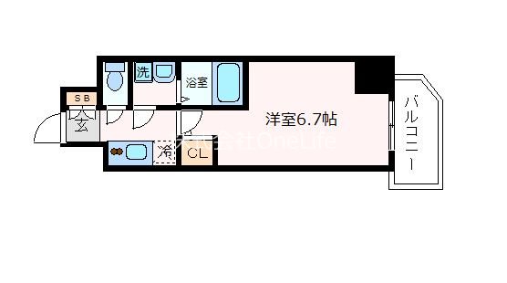 ファーストフィオーレ神戸駅前の間取り