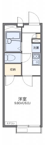 町田市金森のアパートの間取り