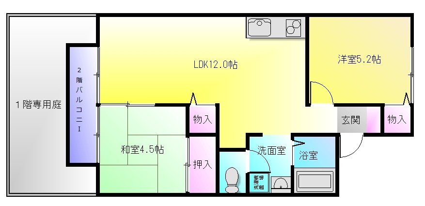 ドリームハイツの間取り