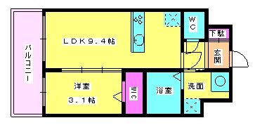 LIFEFIELD春日公園前の間取り