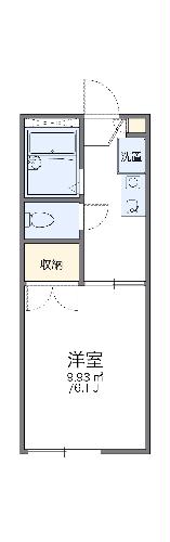 レオパレスＴ・Ｍ浦志の間取り